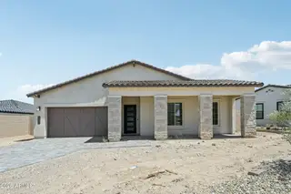 New construction Single-Family house 34241 N Sandpiper Trl, Queen Creek, AZ 85144 plan 5012 Elevation B - image