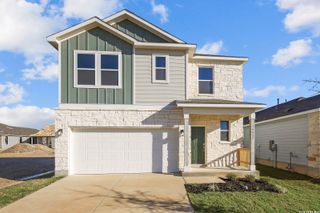 New construction Single-Family house 15527 Lonehollow Lk, San Antonio, TX 78253 plan Hawthorn - 1802 - image