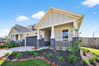New construction Townhouse house 2219 Grapewood Ln, Katy, TX 77494 plan Reflection - image