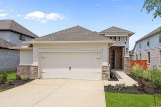 New construction Single-Family house 1864 Bighorn Trl, New Braunfels, TX 78132 plan Hale - image