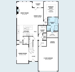 New construction house 5515 Handlewood Ln, Rosenberg, TX 77471 plan El Paso - image