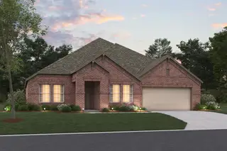 New construction Single-Family house 3317 Coronation Ct, Denton, TX 76208 plan Sheldon - 50' Smart Series - image