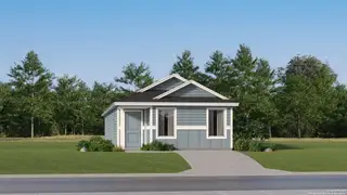 New construction Single-Family house 7406 India Star, San Antonio, TX 78263 plan Denley - image