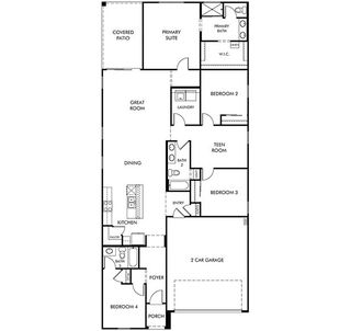 New construction Single-Family house 6885 W Indian Clover Wy, Tucson, AZ 85757 plan Topaz - image