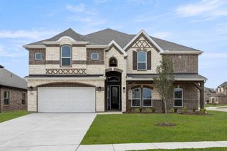 New construction Single-Family house 341 Loretta Ln, Burleson, TX 76028 plan Brentwood 3F (w/Media) - image