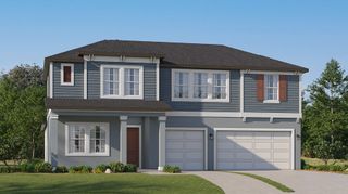 New construction house 22856 Berry Patch Pl, Land O' Lakes, FL 34637 plan Rainer - image