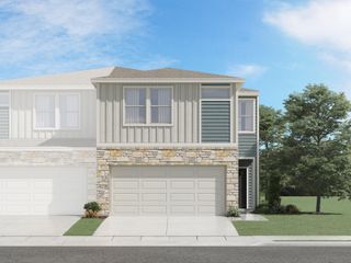 New construction Townhouse house 3503 Turner Village Drive, Buda, TX 78610 The McKinney (180)- photo