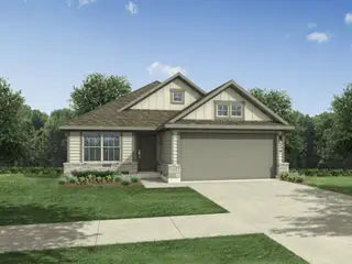 New construction Single-Family house 105 Malibu Bnd, Hutto, TX 78634 plan Turquoise | Trinity Ranch - image