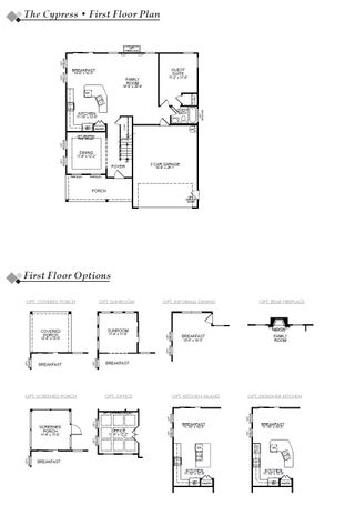 New construction Single-Family house 1998 Abbotts Vista Dr, Kernersville, NC 27284 plan Cypress - image
