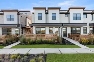 New construction Townhouse house 2016 Aldrich Mews, Celina, TX 75009 plan Hawthorne - image