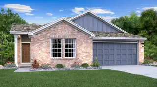 New construction Single-Family house 17905 Orchard Oriel Wy, Pflugerville, TX 78660 plan Cardwell 20x20 Garage - image