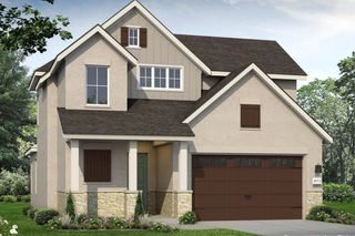 New construction Single-Family house 600 C-Bar Ranch Trl, Unit 48, Cedar Park, TX 78613 plan Cross Creek 2072 - image