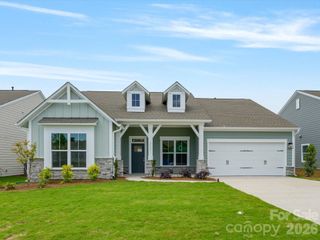 New construction Single-Family house 3423 Charolais Ln, Harrisburg, NC 28075 plan The Almaden - image