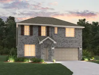 New construction Single-Family house 13121 Glynlea Rd, San Antonio, TX 78245 plan Yaupon - image