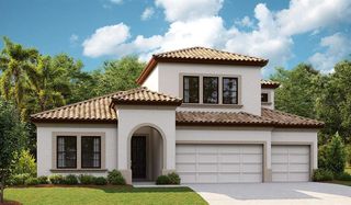 New construction Single-Family house 11218 Rustic Timber Loop, San Antonio, FL 33576 Islamorada II- photo