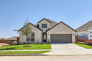 New construction Single-Family house 109 Tierra Blanca Lane, Rhome, TX 76078 Plan 1523- photo