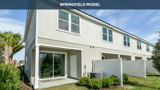 New construction Townhouse house 324 Palmetto Ridge Rd, St. Augustine, FL 32095 plan Springfield - image