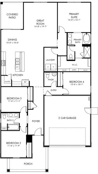 New construction Single-Family house 4836 N 178Th Ln, Goodyear, AZ 85395 plan Arlo - image