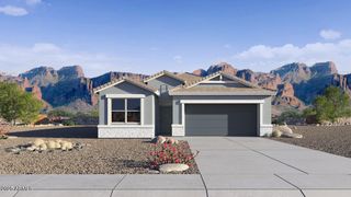 New construction Single-Family house 5505 E Button Ln, San Tan Valley, AZ 85140 plan Easton - image