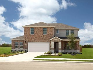 New construction Single-Family house 207 Chickasaw Lane, Hutto, TX 78634 The Royal (C480)- photo