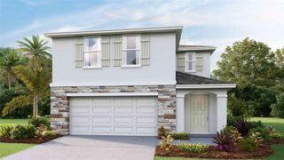 New construction Single-Family house 8493 Wheat Stone Dr, Zephyrhills, FL 33540 plan Elston II - image