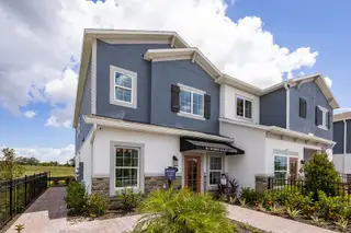 New construction Townhouse house 5207 Tyson Ranch Blvd, Orlando, FL 32824 plan Granada - image