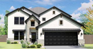New construction Single-Family house 218 Shining Spark Trl, Cedar Creek, TX 78612 plan Madison - image