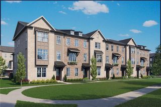 New construction Townhouse house 3252 Brunel Ln, Unit 18, Peachtree Corners, GA 30092 plan The Grayson III - image
