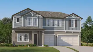 New construction Single-Family house 9518 Cairn Ct, Land O' Lakes, FL 34637 plan Rainer - image