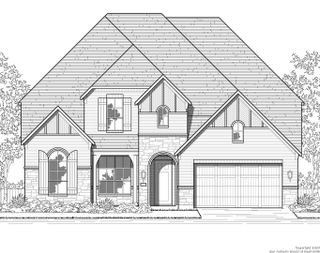 New construction Single-Family house 10506 Merrick Run, San Antonio, TX 78254 Sheffield Plan- photo