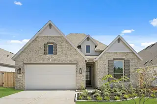New construction Single-Family house 27015 W Rustlers Bnd, Magnolia, TX 77316 plan Surrey Plan - image