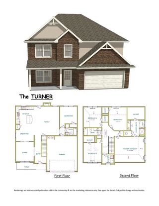 New construction Single-Family house 328 Trulove Ln, Mcdonough, GA 30248 plan Turner - image