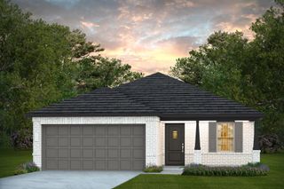New construction Single-Family house 124 Adlai Ave, Georgetown, TX 78633 plan Hewitt - image