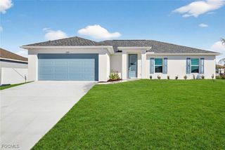 New construction Single-Family house 1227 Nw 15Th Pl, Cape Coral, FL 33993 plan The Sunset Harbor - image