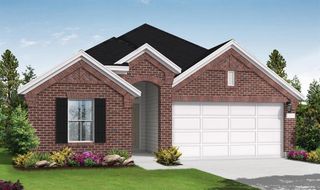 New construction Single-Family house 31735 Redbud Blossom Lane, Spring, TX 77385 Carmine (1975-HV-35)- photo