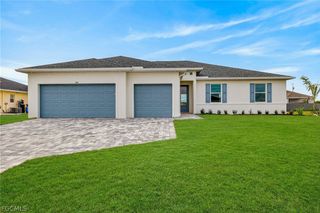 New construction  house 304 Nw 21St Ter, Cape Coral, FL 33993 plan The Bluewater Cove - image