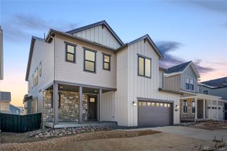 New construction Single-Family house 8858 Moonshimmer Trl, Littleton, CO 80125 plan 4054 Morningside Elevation C - Highline Ranch - image