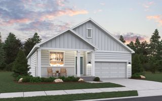 New construction Single-Family house 46430 Heritage Ave, Bennett, CO 80102 plan Silverthorne - image
