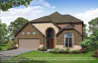 New construction  house 23507 Persimmon Creek Ln, Katy, TX 77449 plan 662 - image