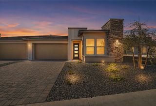 New construction Duplex house 18151 E Spring Valley Ct, Rio Verde, AZ 85263 plan Valletta Elevation B - image