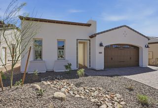 New construction Single-Family house 431 E Bracciano Ave, Queen Creek, AZ 85140 plan Cannes Elevation A - image