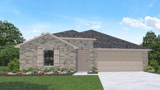 New construction Single-Family house 10535 Aren Rd, Conroe, TX 77303 plan Burnet - image