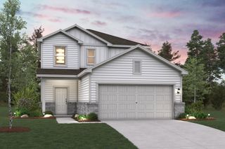 New construction Single-Family house 100 Escape Wy, Jarrell, TX 76537 plan Hampton - image