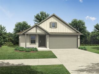 New construction Single-Family house 200 Hidalgo Ln, Elgin, TX 78621 plan Quartz | Trinity Ranch - Gem Series | 45' Lots - image