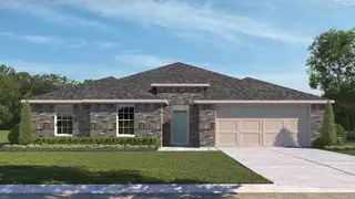 New construction Single-Family house 1828 Lazy Acres St, Leander, TX 78641 plan The Irving - image