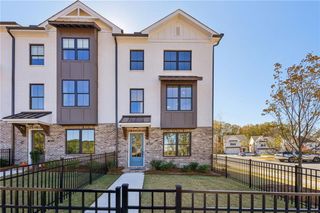 New construction Townhouse house 621 Silva St, Unit 124, Cumming, GA 30040 plan The Glendale - image