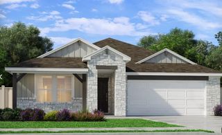 New construction Single-Family house 345 Callahan Lp, Buda, TX 78610 plan The Ian (465) - image