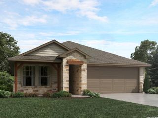 New construction  house 29305 Clanton Pass, San Antonio, TX 78260 plan The Allen (840) - image