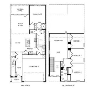 New construction Single-Family house 31021 Perdido Valley Ln, Huffman, TX 77336 plan The Gateway (390) - image