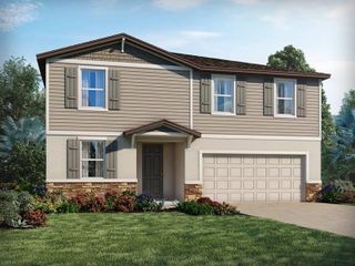 New construction  house 4977 Kaia Ave, Winter Haven, FL 33884 plan Marigold - image